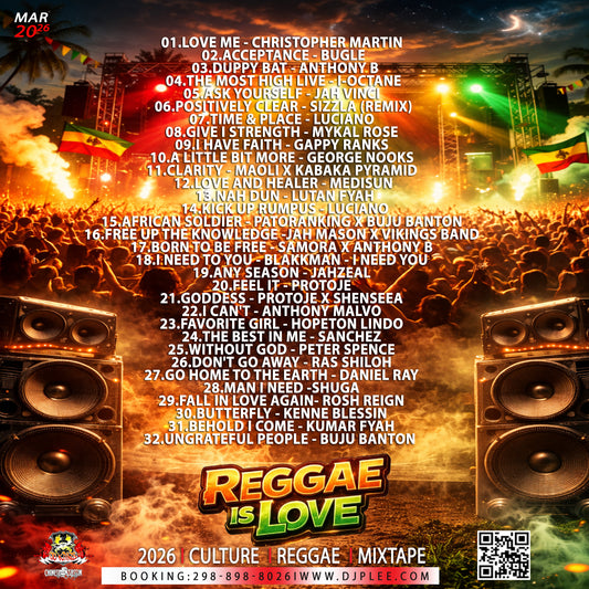 REGGAE IS LOVE (MAR-2026)
