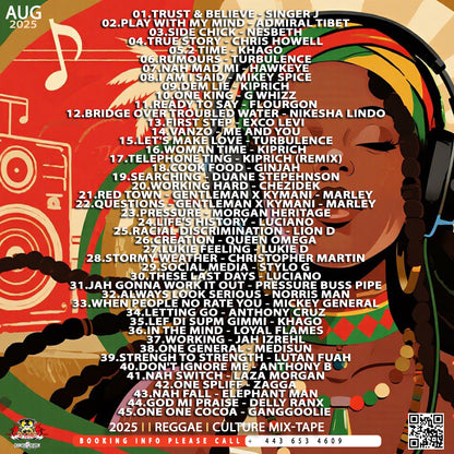 CONSUMED BY REGGAE (AUG-2025)